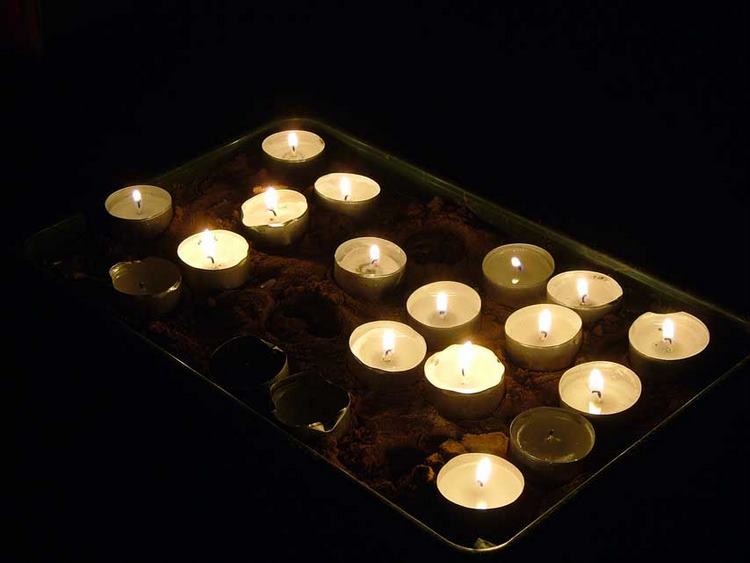 Lighted Candles